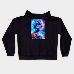 Super saiyan goku dragon ball z Kids Hoodie